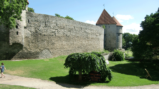 Tallinn-slottsmur